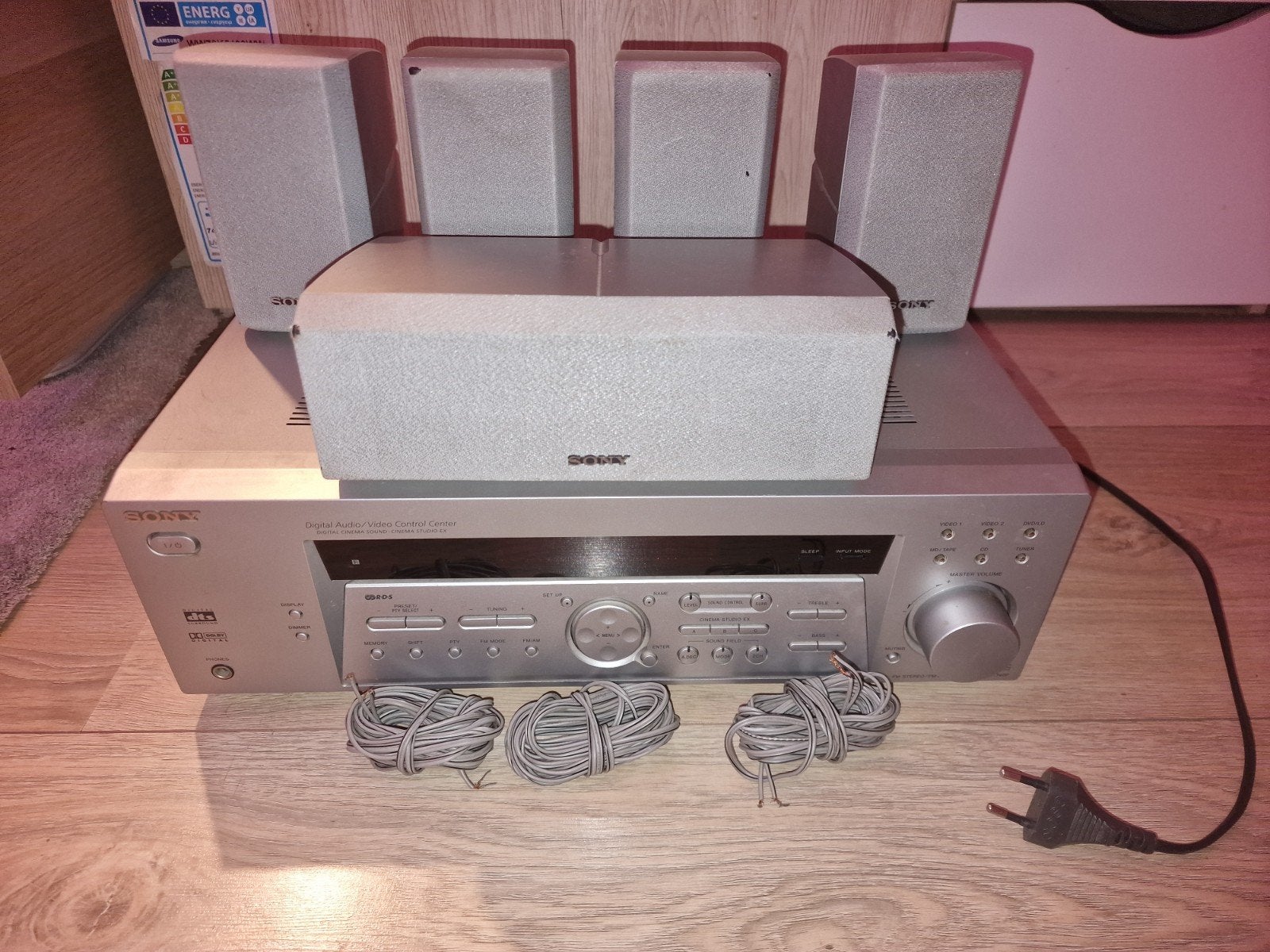 Sony STR-K740P Home Cinema Set - 5.1 Surround Sound, Audio, Tv en Foto, Home Cinema-sets, Ophalen, 70 watt of meer, Zo goed als nieuw