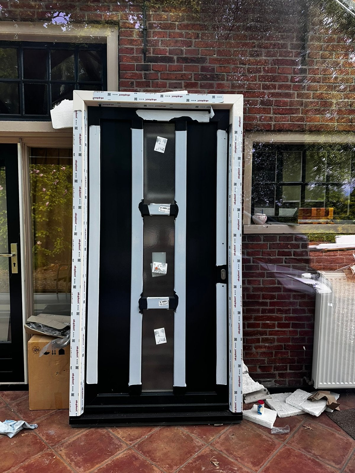 Opruiming deuren voorraad bouwmaterialen €4500, Ophalen, Kunststof, 120 cm of meer, Nieuw