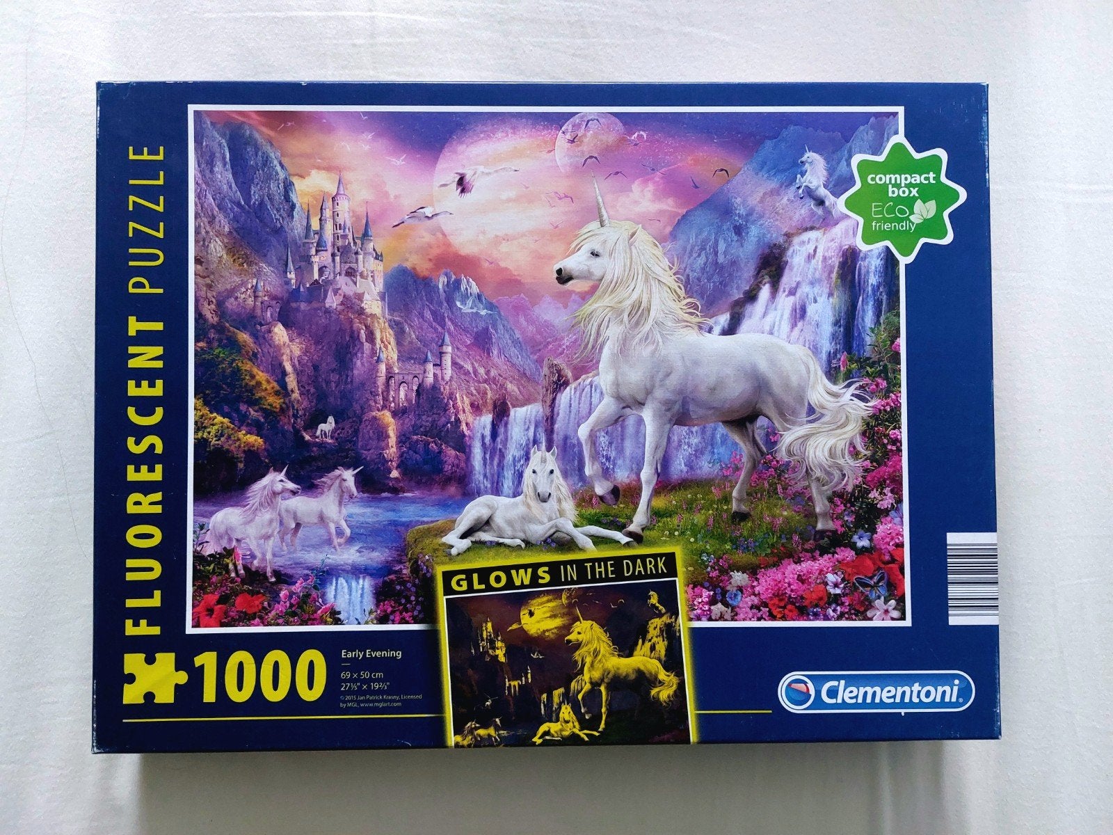 Puzzel glow in the dark  (nieuw), Hobby en Vrije tijd, Denksport en Puzzels, Ophalen of Verzenden, 500 t/m 1500 stukjes, Nieuw