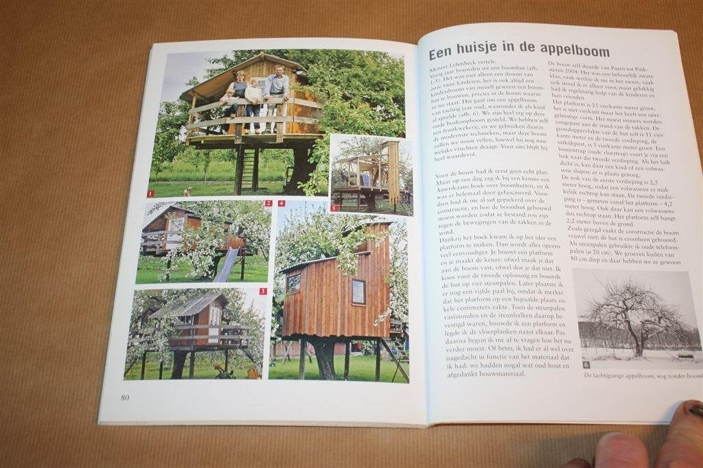 Originele boomhutten en speelhuizen zelf bouwen, Ophalen of Verzenden, Gelezen, Overige onderwerpen