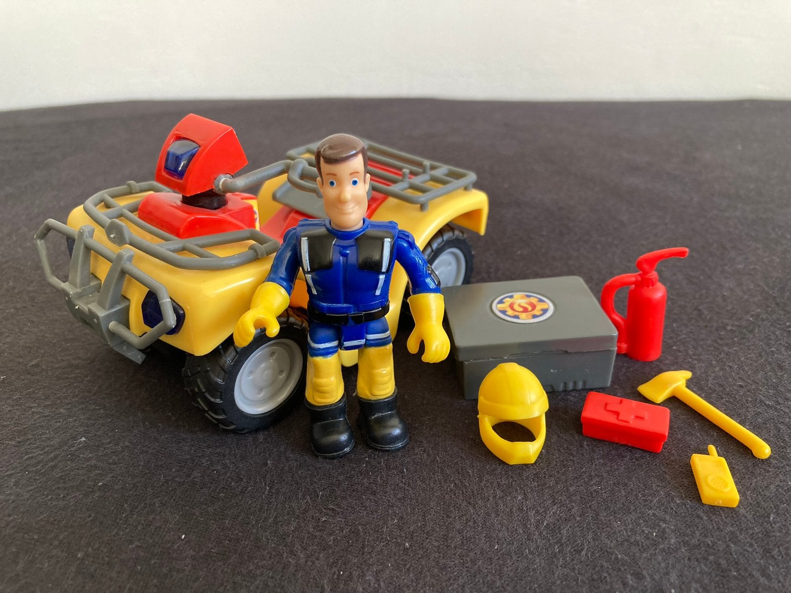Brandweerman Sam - Quad Mercurius, Ophalen, Zo goed als nieuw