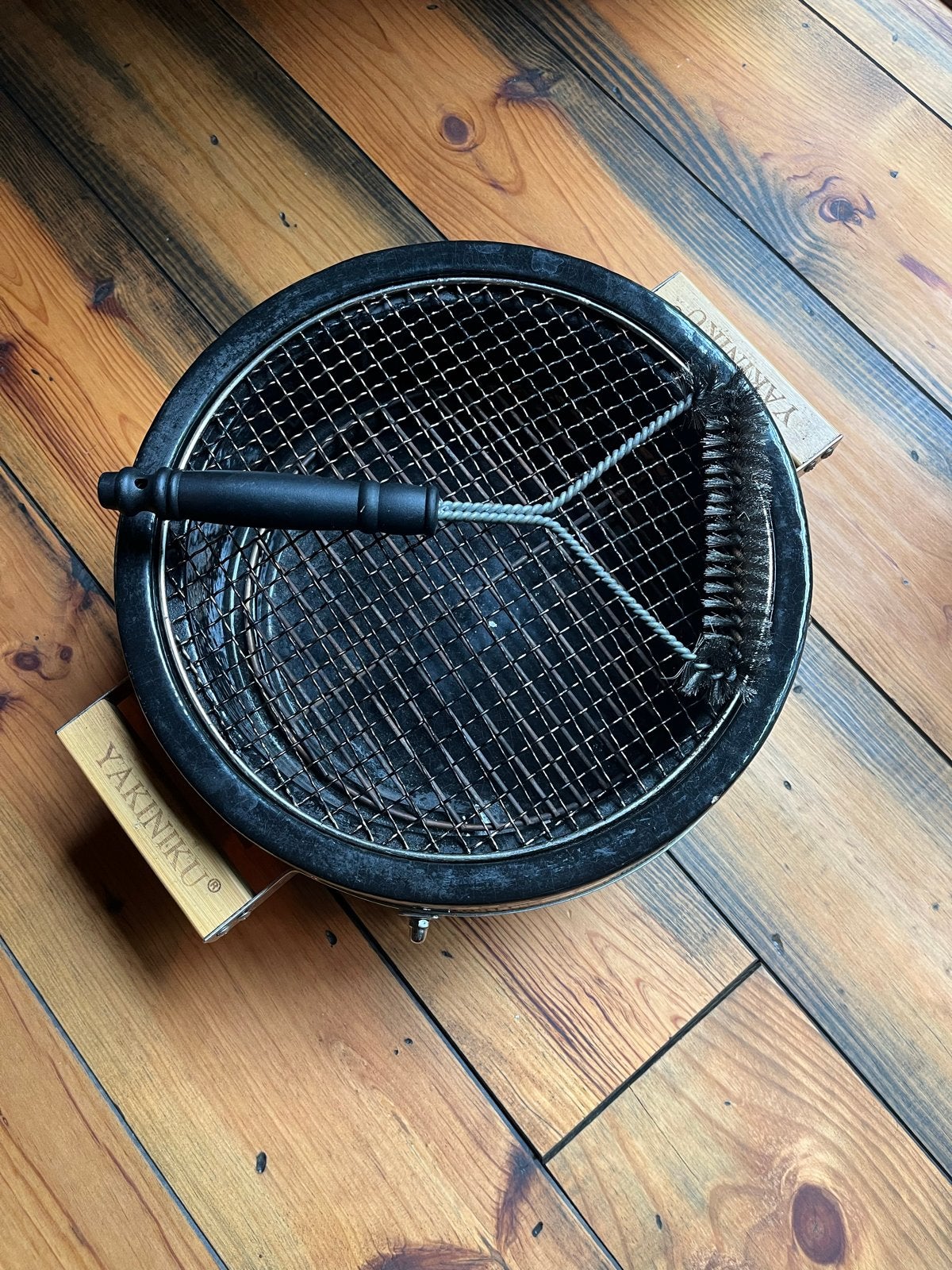 YAKINIKU Shichirin Grill - Compacte en Draagbare BBQ, Ophalen, Gebruikt, Met accessoires