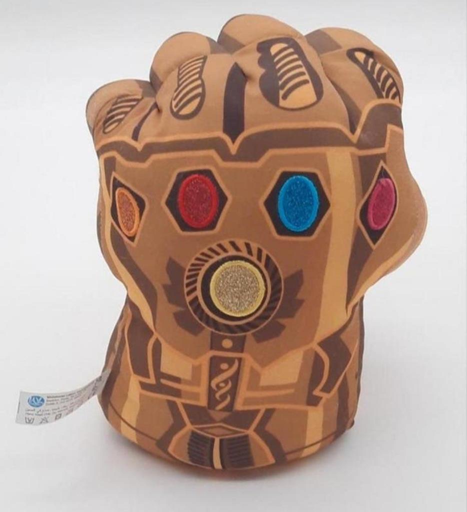 Marvel Thanos Avengers Endgame knuffel handschoen, Ophalen of Verzenden, Gebruikt, Overige typen, Middelgroot (20 tot 80 cm)