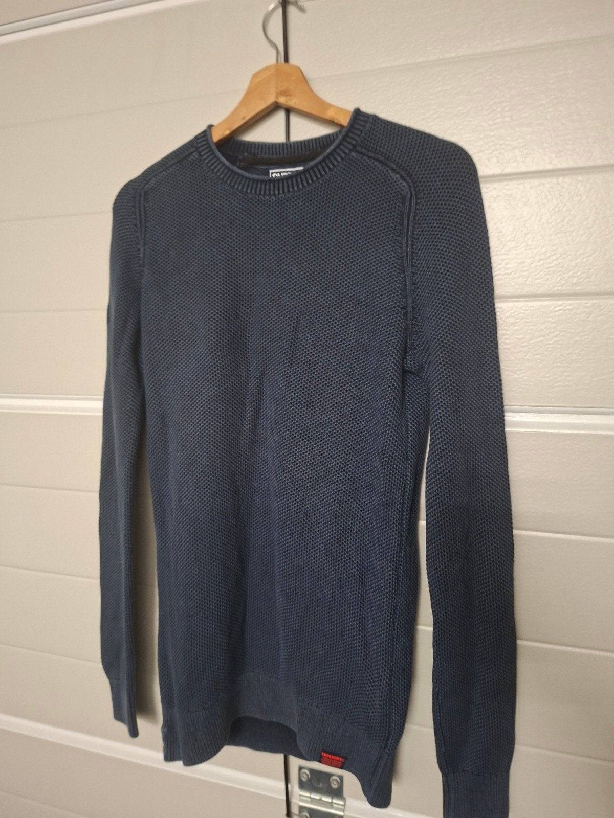 Superdry trui maat S, Blauw, Ophalen of Verzenden, Gedragen, Maat 46 (S) of kleiner