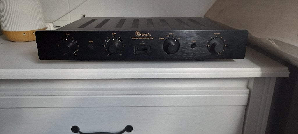 Vincent SA31, Audio, Tv en Foto, Versterkers en Receivers, Overige merken, Gebruikt, Ophalen of Verzenden, Minder dan 60 watt