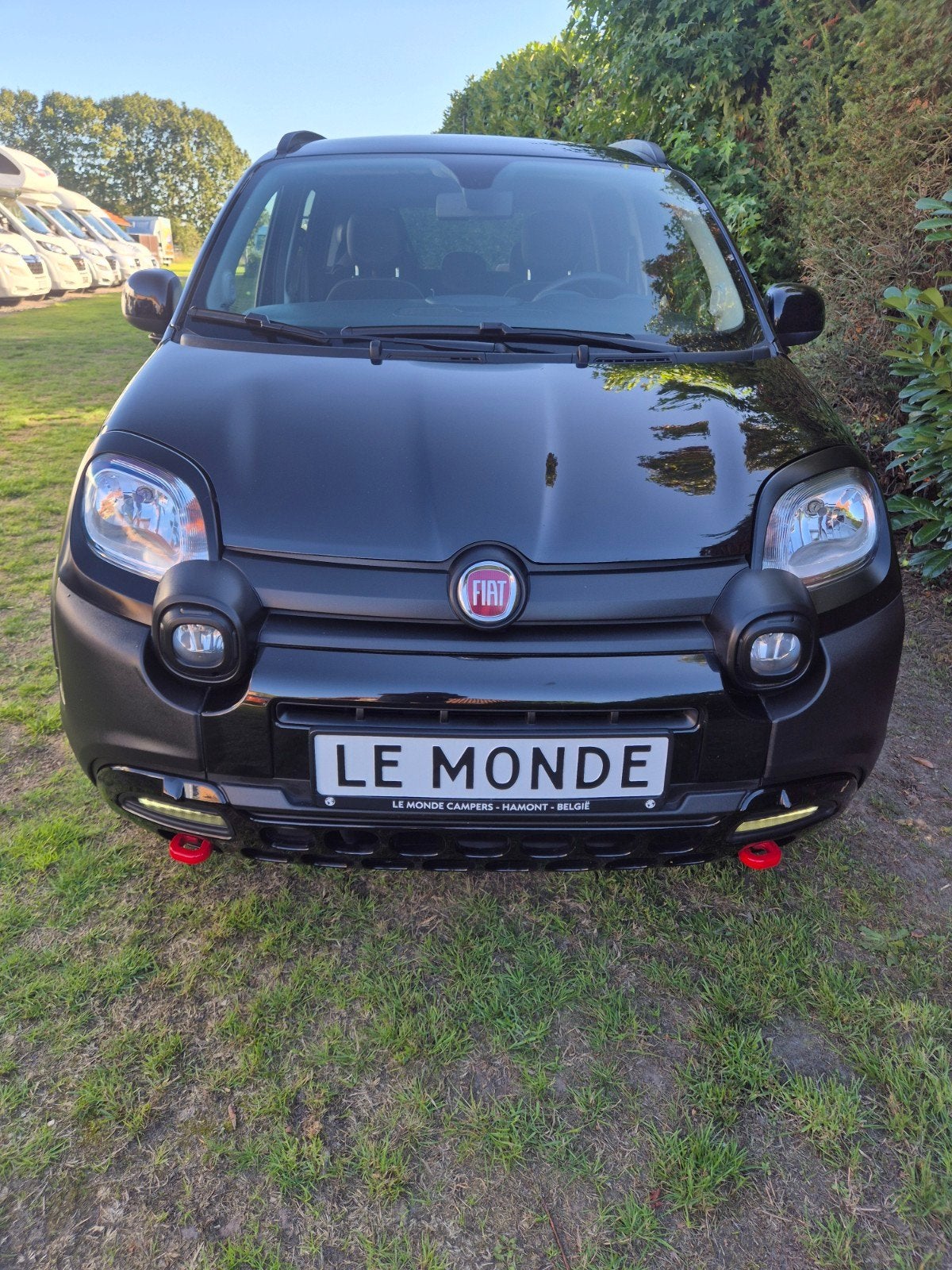 Fiat Panda Cross 70HP Hybride 2024 8dkm NW, Auto's, Dealer onderhouden, Stof, Panda, Bedrijf