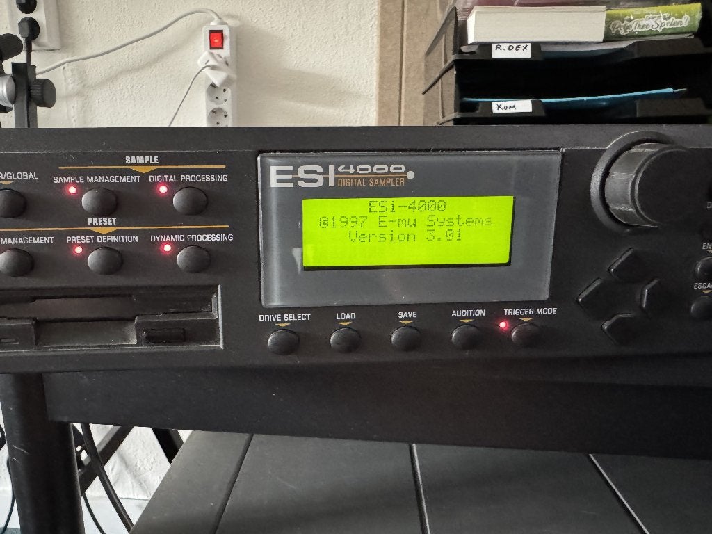 E-mu ESI-4000 Turbo Digital Sampler | 32 MB | Werkend, Ophalen, Gebruikt
