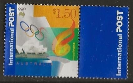 Australie 92, olympische spelen voor vanderzon, Verzenden, Gestempeld