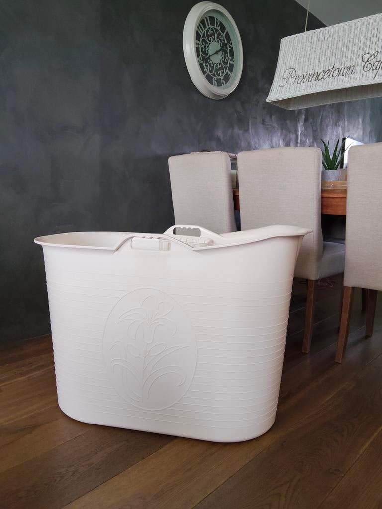 Bath bucket, bad, ijsbad, Bath Tub, Ophalen of Verzenden, Gebruikt, Beige, Kunststof