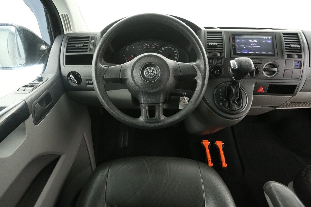 Volkswagen Transporter 2.5 TDI L2H1 175PK | Dubbele Cabine |, Gebruikt, Parkeersensor, Volkswagen, Zwart