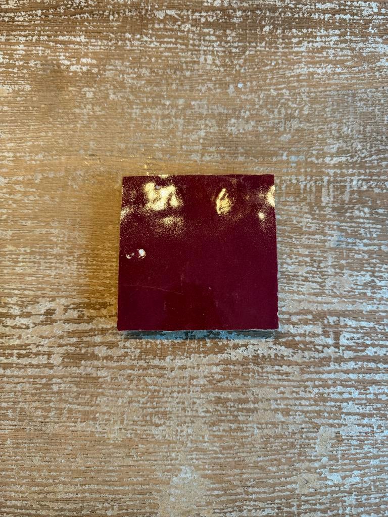 Zellige Bordeaux Rouge Tegels - 6 m², Ophalen, Overige materialen, Wandtegels, Nieuw
