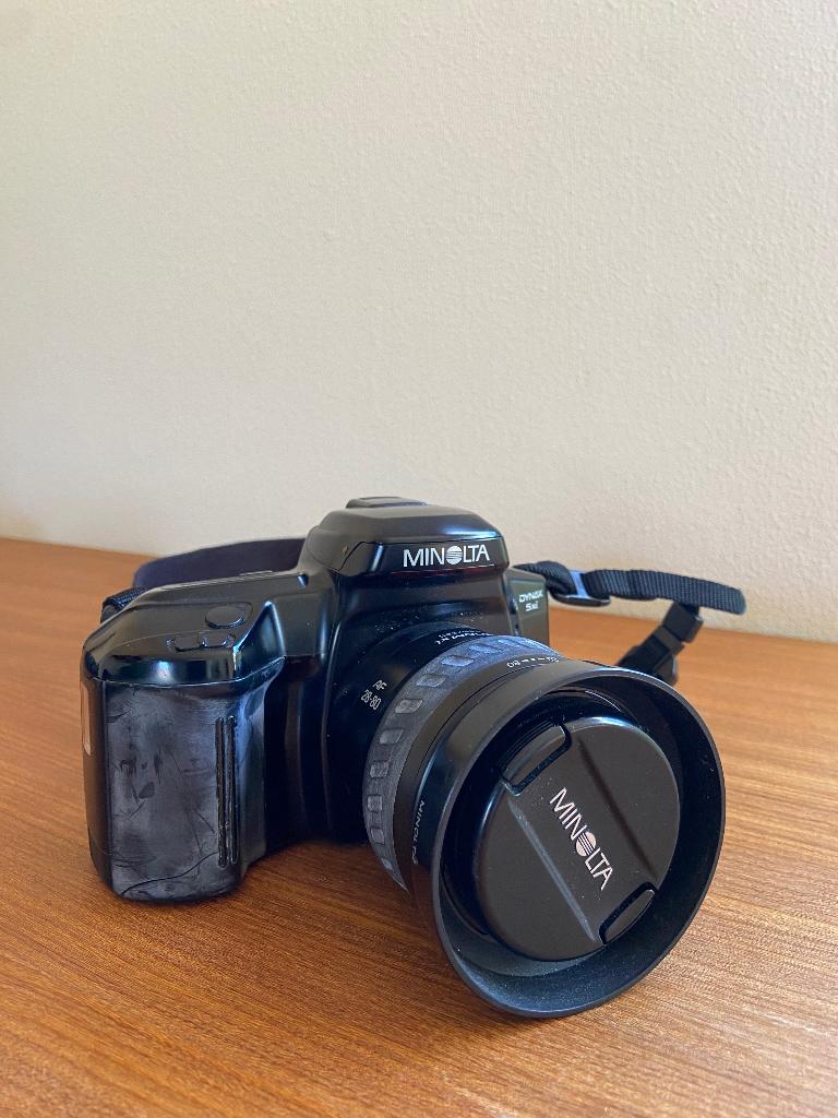 Minolta Dynax 5xi | vintage 90s analoog compact camera, Audio, Tv en Foto, Fotocamera's Analoog, Ophalen of Verzenden, Gebruikt