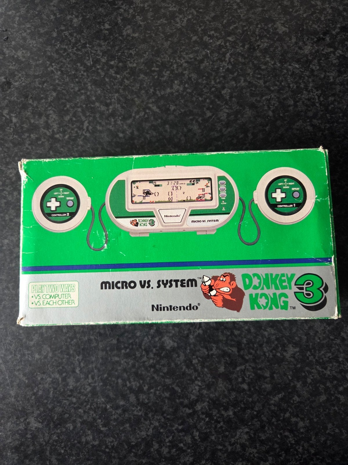 Nintendo Game & Watch Donkey Kong 3 Micro Vs. System, Ophalen of Verzenden, Zo goed als nieuw, Overige modellen