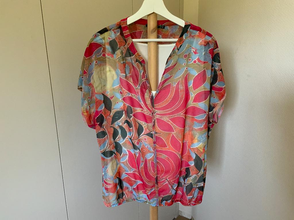 Super leuke top Lizzy & Coco xxl, Verzenden, Maat 46/48 (XL) of groter, Korte mouw, Rood