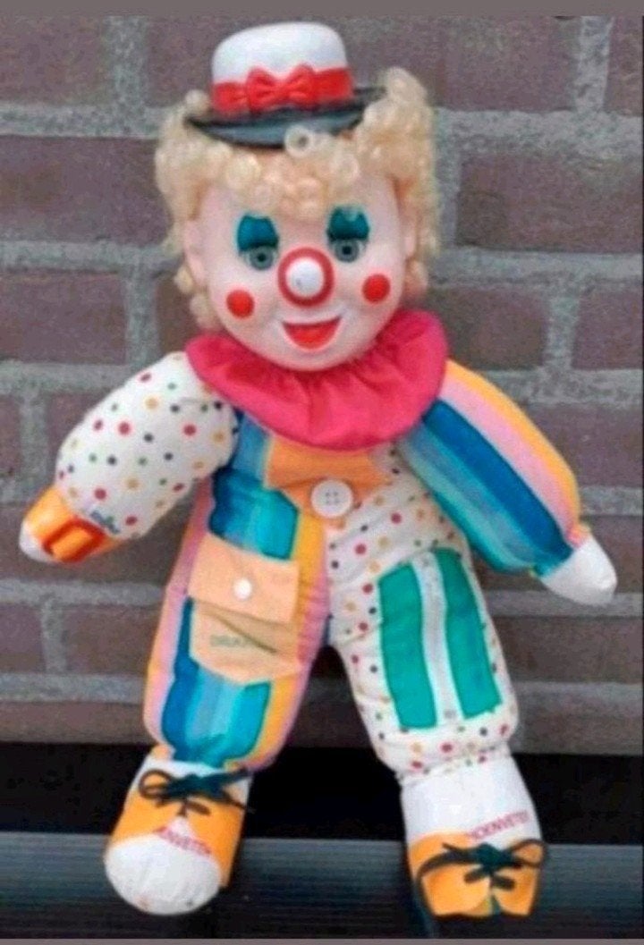Clown cean toys 40cm vintage    nr7, Ophalen, Overige typen