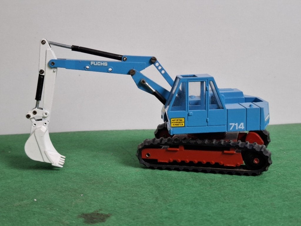 Fuchs 714R  graafmachine NZG 1/50, Ophalen of Verzenden, Zo goed als nieuw, Overige typen, NZG