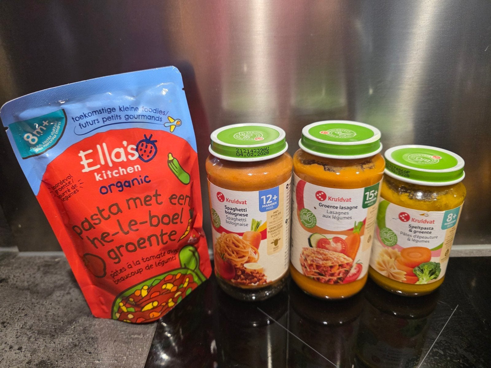 Nieuwe babyvoeding: Ella's Kitchen & Kruidvat maaltijden, Ophalen of Verzenden, Nieuw, Overige typen