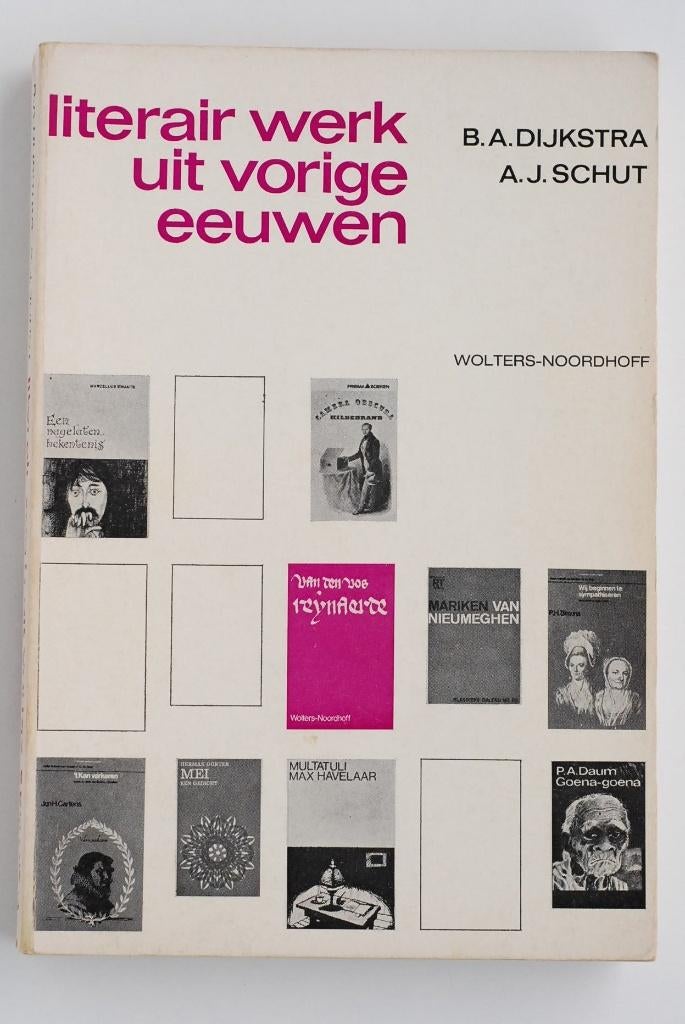 Literair werk uit vorige eeuwen (1969), Verzenden, Gelezen, Nederland