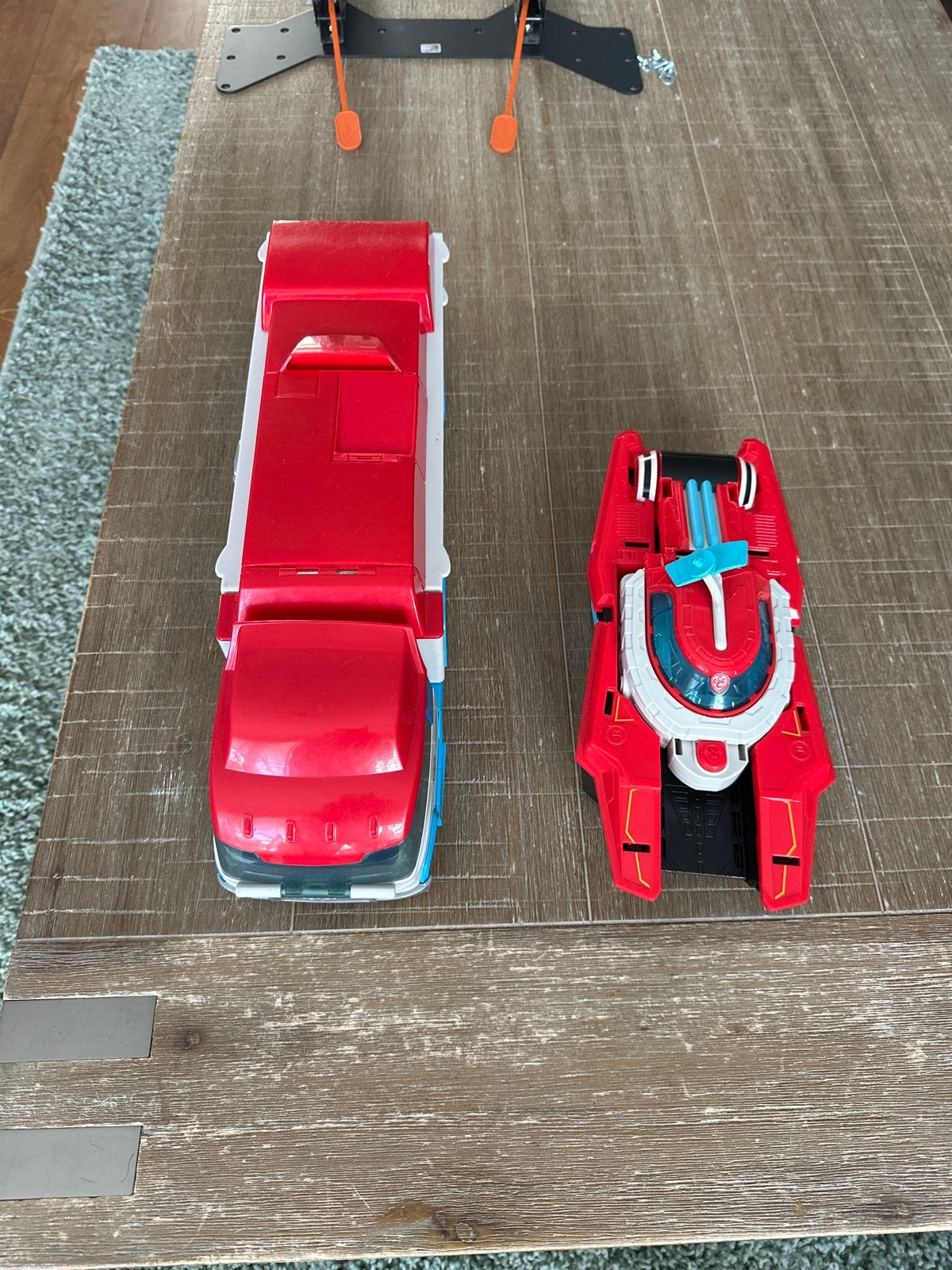 Paw Patrol Patroller en Sea Patroller speelgoed, Ophalen, Gebruikt