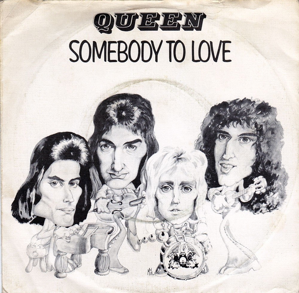 Queen - Somebody To Love 7", Cd's en Dvd's, Vinyl Singles, Ophalen of Verzenden, Zo goed als nieuw, Pop