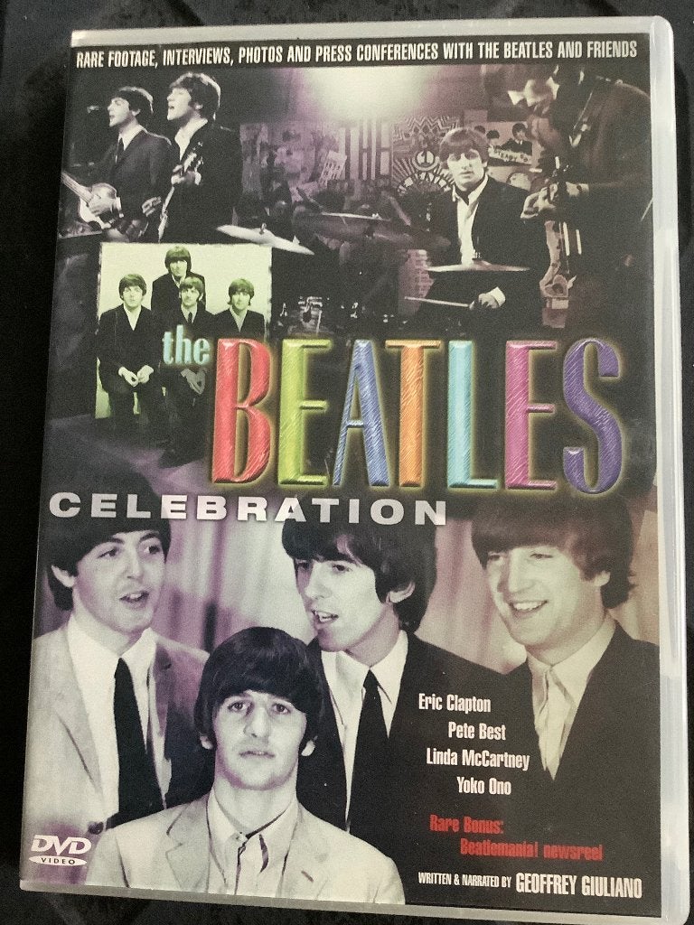 The Beatles Celebration DVD - Krasvrij, Bonusmateriaal, Engels, Ophalen of Verzenden, Zo goed als nieuw