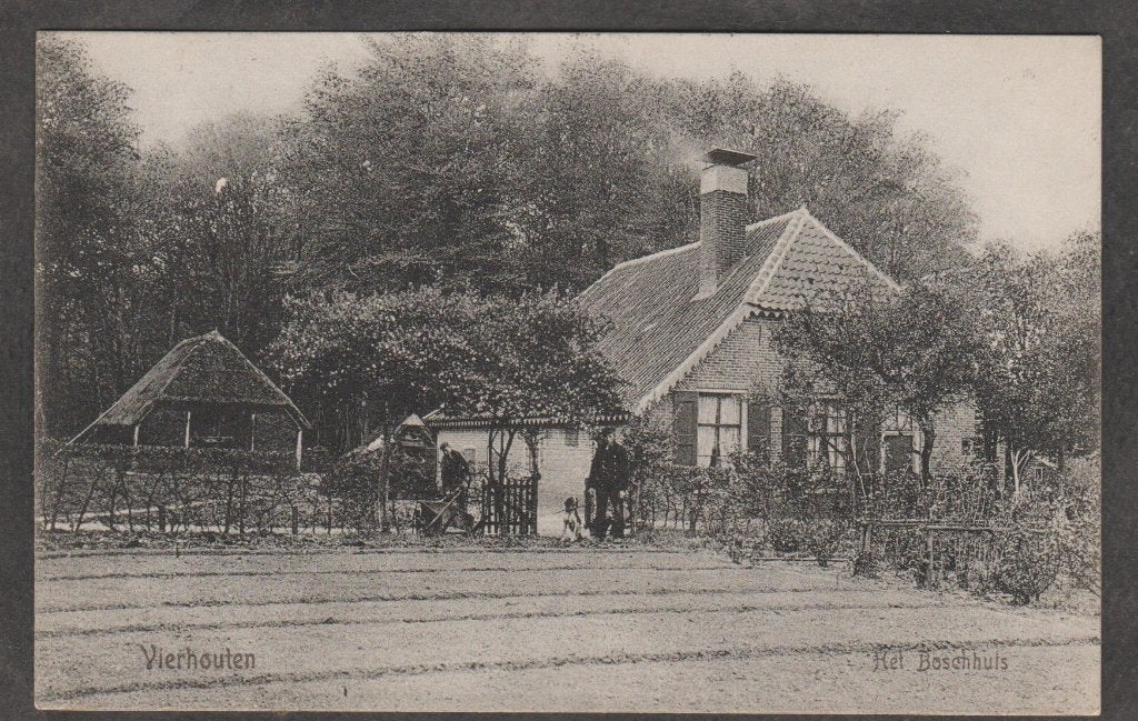 vierhouten  het boschhuis, Verzenden, Voor 1920, Gelopen, Gelderland