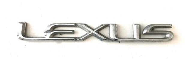 LEXUS letters - logo embleem, Verzamelen, Ophalen of Verzenden, Gebruikt, Auto's