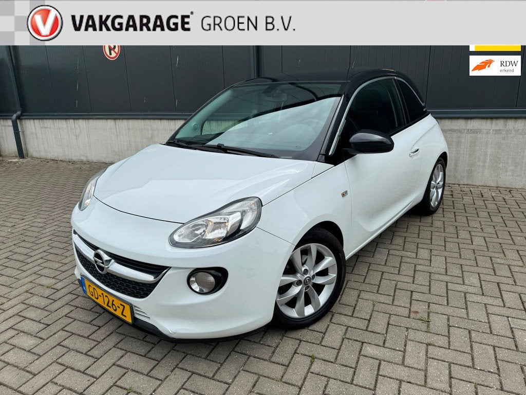Opel ADAM 1.0 Turbo Jam / airco / cruise / 2-tone / l.m. vel, Auto's, Opel, Bedrijf, Te koop, ADAM, ABS, Airbags, Airconditioning