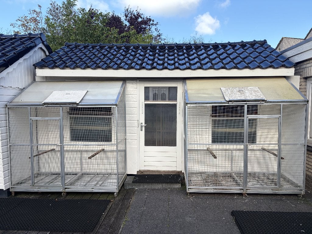 Buitenhuis duivenhok, Dieren en Toebehoren, Ophalen, Gebruikt, Overige materialen, Vogelkooi