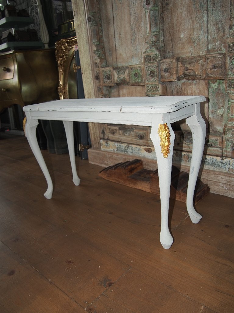 Grijze Bijzettafel/Plantentafel Queen Ann Stijl, Ophalen