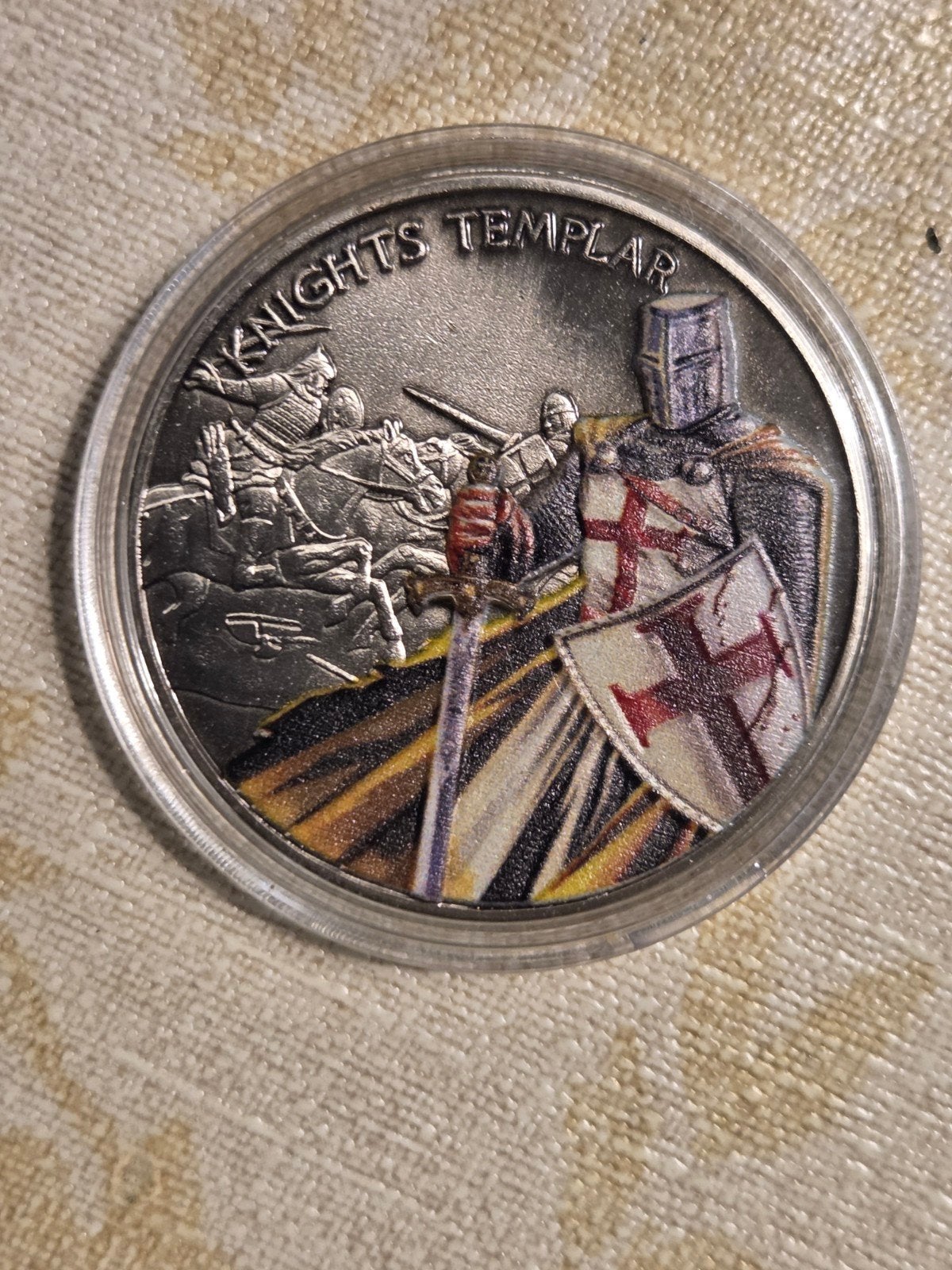 Tempeliers Munt - Knights Templar Collectible, Ophalen of Verzenden