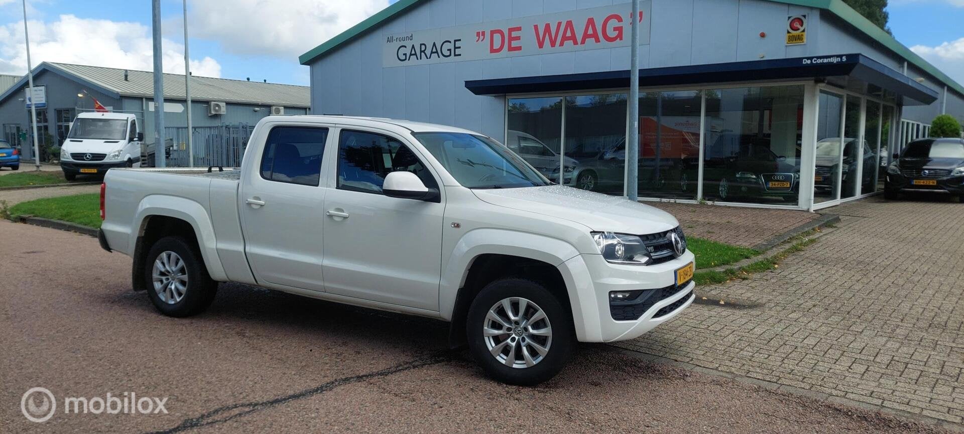 Volkswagen Amarok 3.0 TDI Plus Cab Comfortline DC 5PERS., Automaat, Gebruikt, Euro 6, Wit