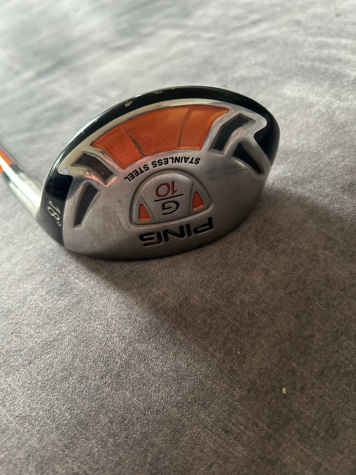 PING G10 18 Hybride Golfclub met Headcover, Ophalen of Verzenden, Gebruikt, Club, Ping