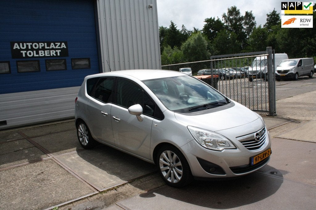 Opel Meriva 1.4 Turbo Cosmo *BJ'10*134DKM*NW-APK*, Auto's, Opel, Voorwielaandrijving, Euro 5, Gebruikt, 4 cilinders
