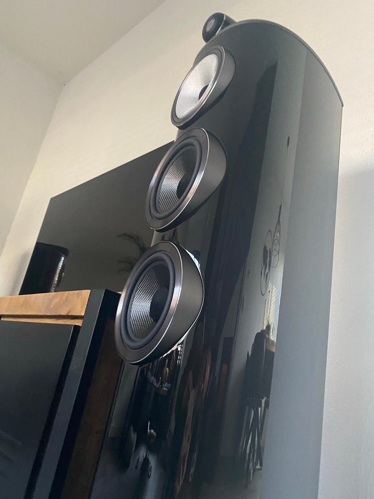 Bowers & Wilkins 804 D4 Glossy Black., Audio, Tv en Foto, Luidsprekers, Ophalen, Zo goed als nieuw, Bowers & Wilkins (B&W)
