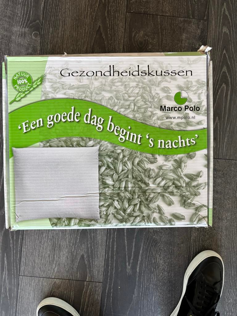 Gezondheidskussen Marco Polo, Ophalen of Verzenden, Nieuw, Wit, Rechthoekig