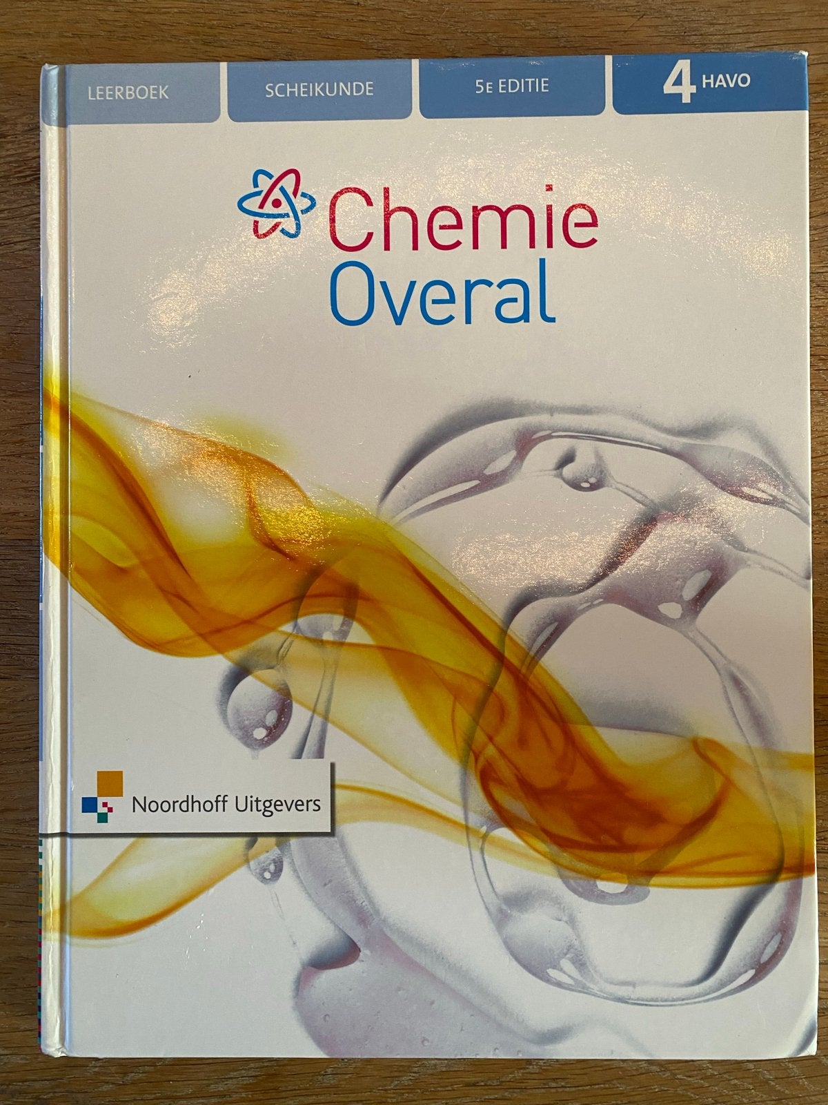Chemie Overal 4 HAVO Scheikunde Leerboek 5e editie, Ophalen of Verzenden, Gelezen, HAVO, Scheikunde
