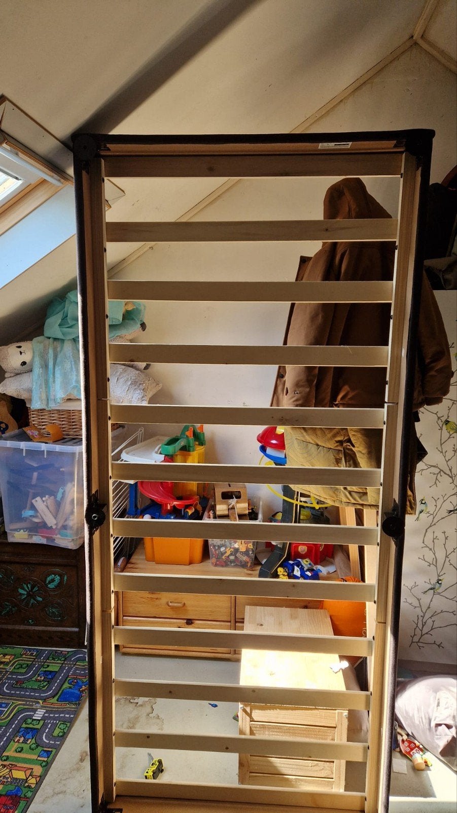 Boxspring bed 90x200, Ophalen, Zo goed als nieuw, Eenpersoons, 90 cm