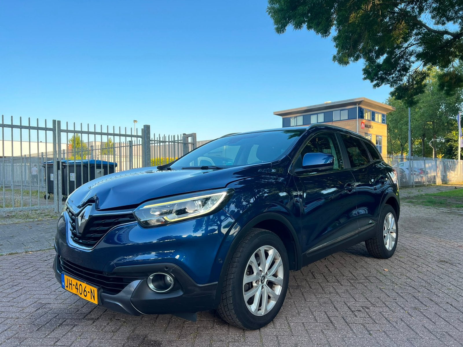 Renault Kadjar 1.5 DCI Automaat 2016 | EURO 6, Auto's, Renault, 4 cilinders, Blauw, 1382 kg, Origineel Nederlands