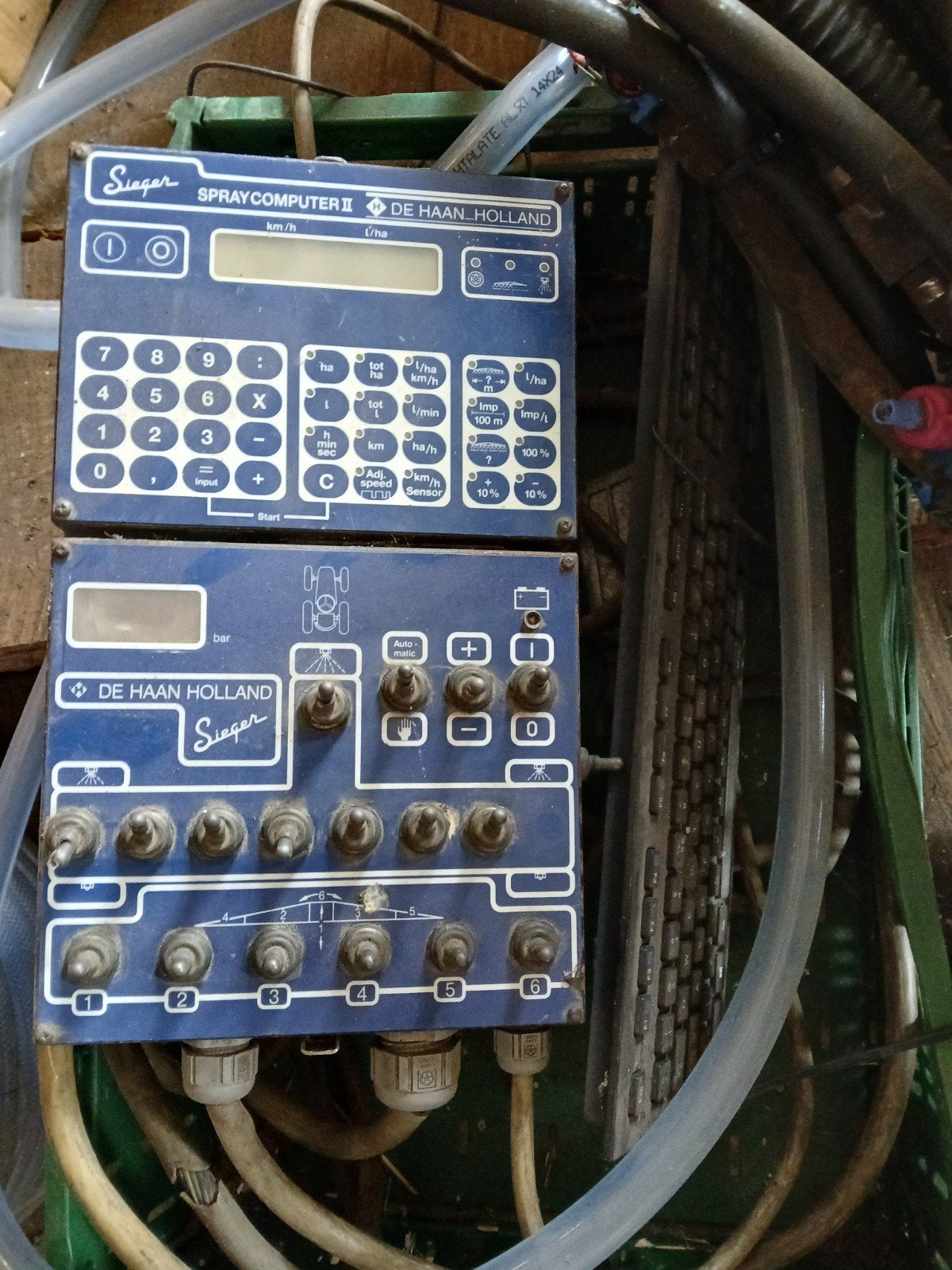 Sieger Veldspuit Spraycomputer met Hydraulische Slangen, Zakelijke goederen, Agrarisch | Werktuigen, Akkerbouw, Vollegrondsgroente