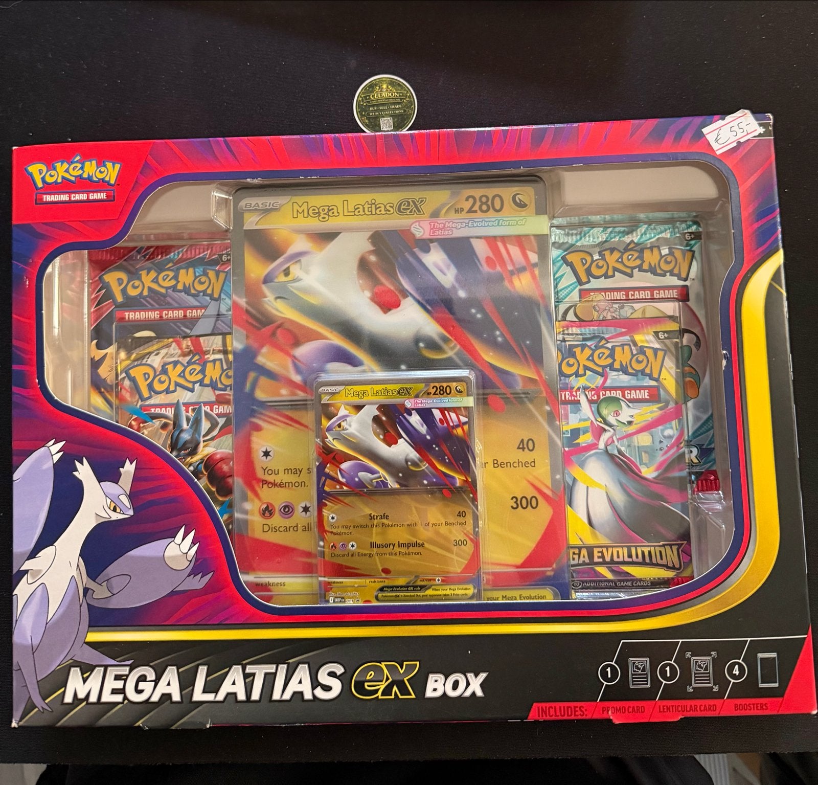 Pokémon Mega Latias EX Box - Nieuw en Geseald