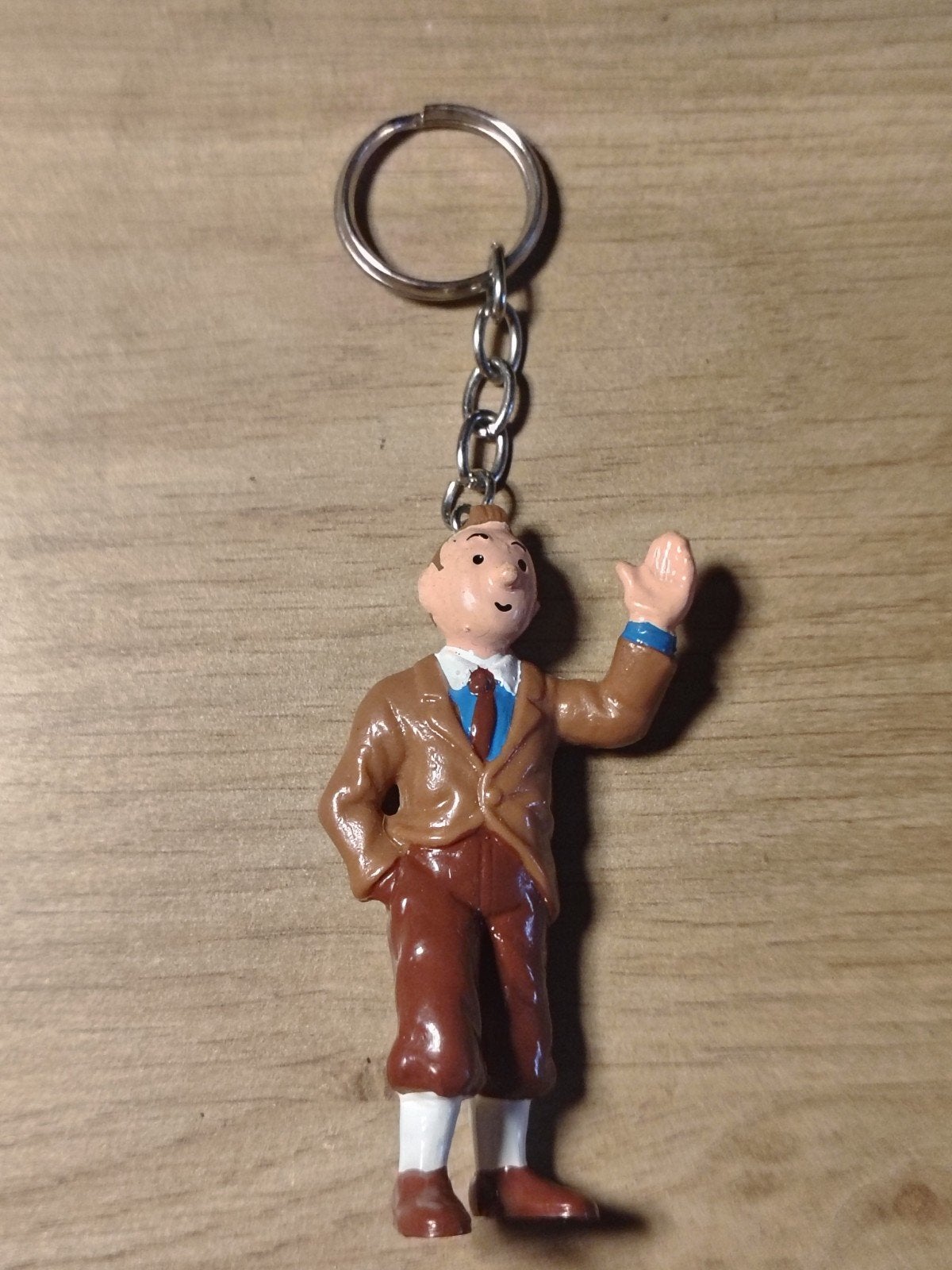 Kuifje Bully Kuifje Sleutelhanger, Verzamelen, Ophalen of Verzenden, Kuifje, Beeldje of Figuurtje