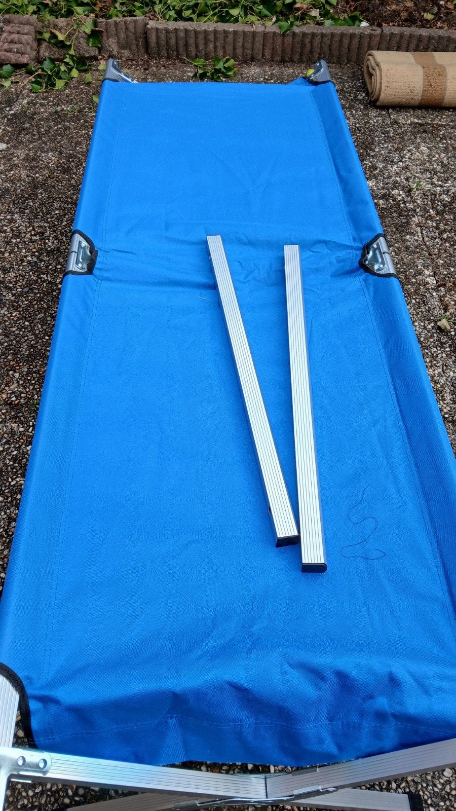 veldbed  in draagtas, Ophalen, Overige
