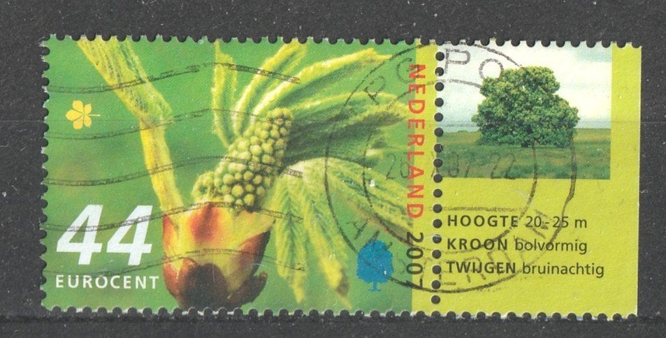 Voorheen A --24 T  -- 2494  Bomen 2007 Kroon, Verzenden, Na 1940, Gestempeld