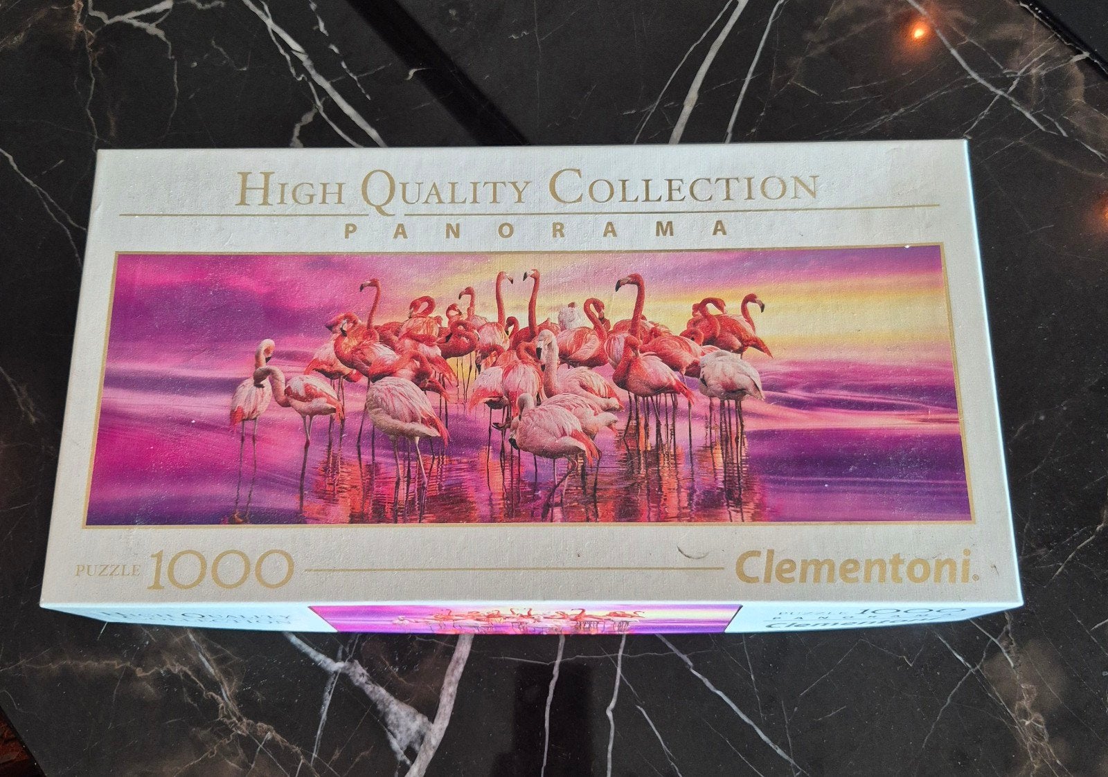 Clementoni legpuzzel / 1000 stukjes / flamingoa, Ophalen, Legpuzzel