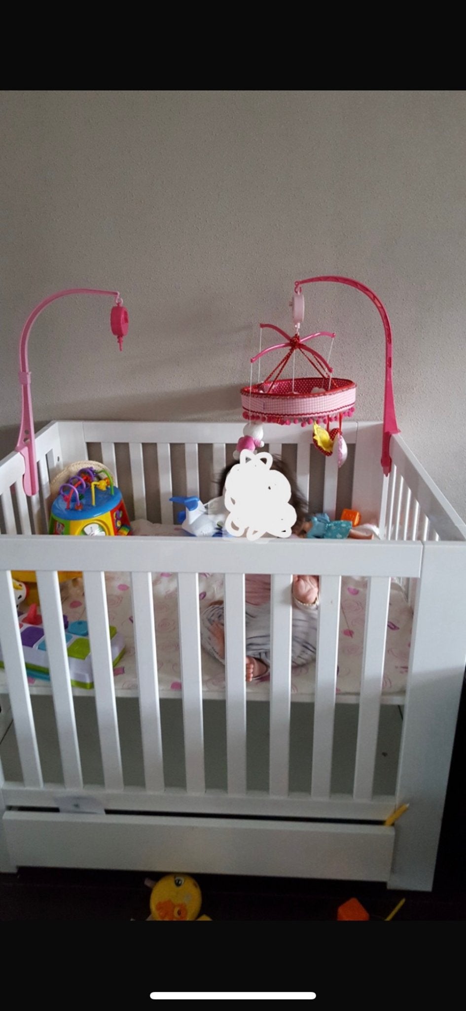 Witte box, Kinderen en Baby's, Ophalen, Zo goed als nieuw