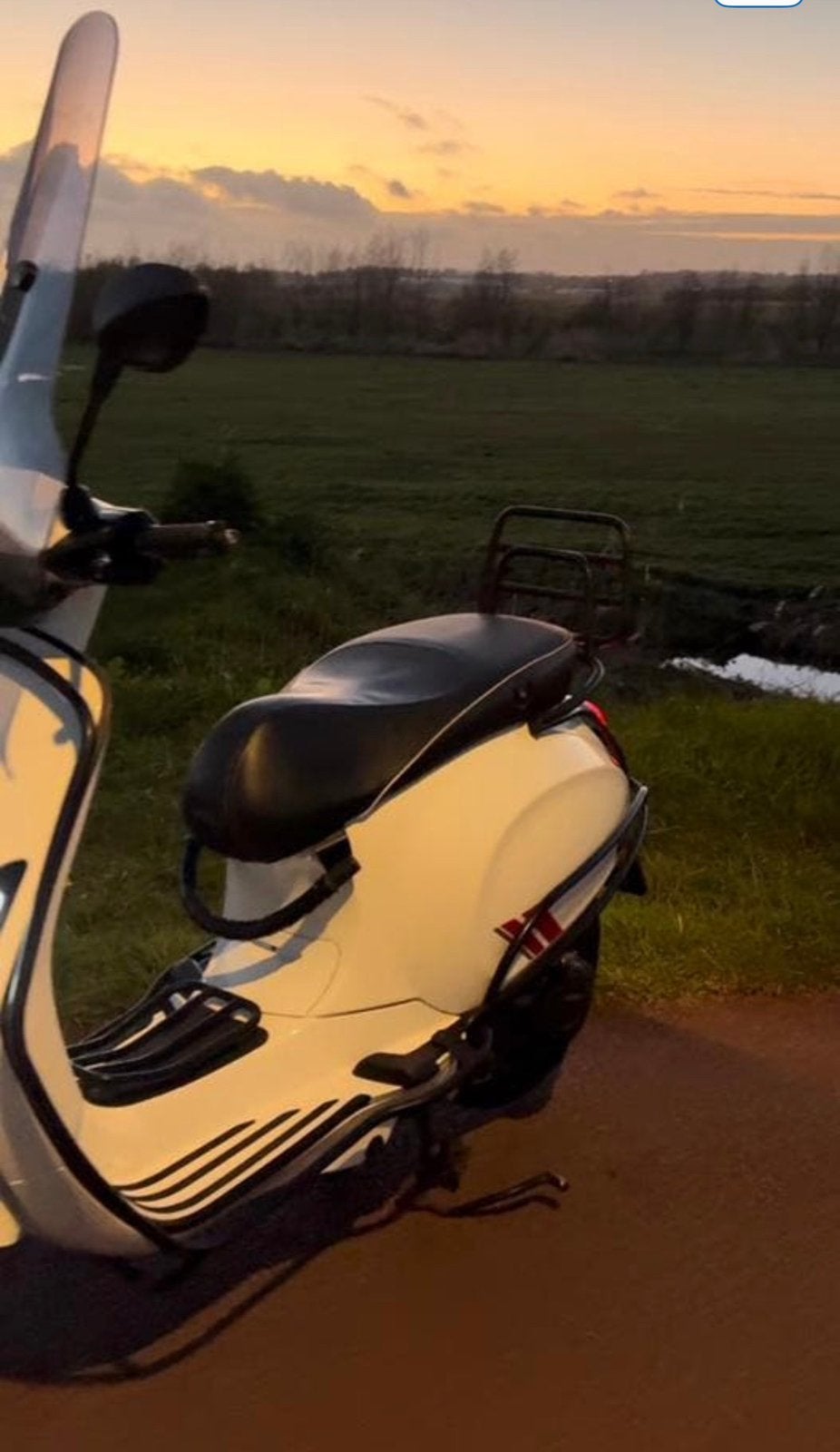 Originele vespa zadelhoes, Ophalen of Verzenden, Gebruikt