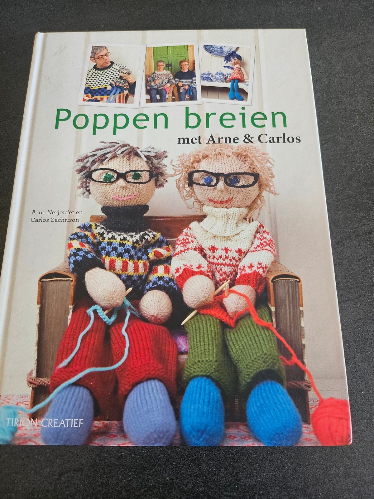 Poppen breien met Arne & Carlos, Ophalen of Verzenden, Zo goed als nieuw, Breien en Haken, Arne & Carlos