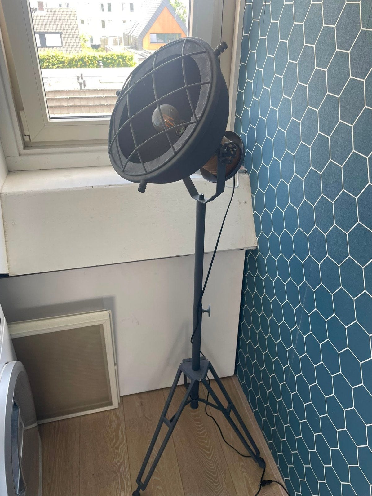 Industriële lamp, Ophalen, Overige materialen, 100 tot 150 cm, De gouden Ploeg