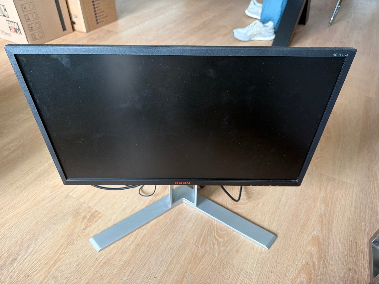 AOC AGON AG241QX 24 inch Gaming Monitor 144Hz 1ms QHD, Computers en Software, Monitoren, 101 t/m 150 Hz, In hoogte verstelbaar